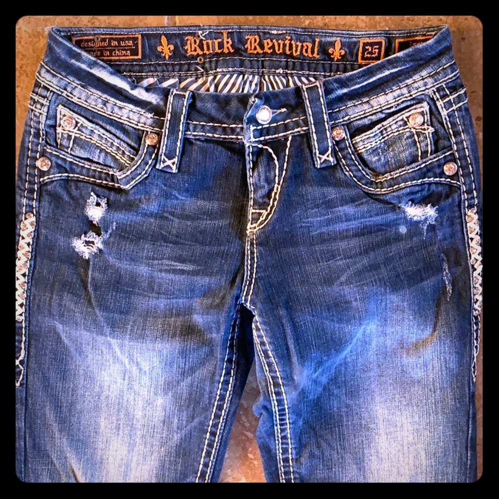 Rock revival East boot size 25